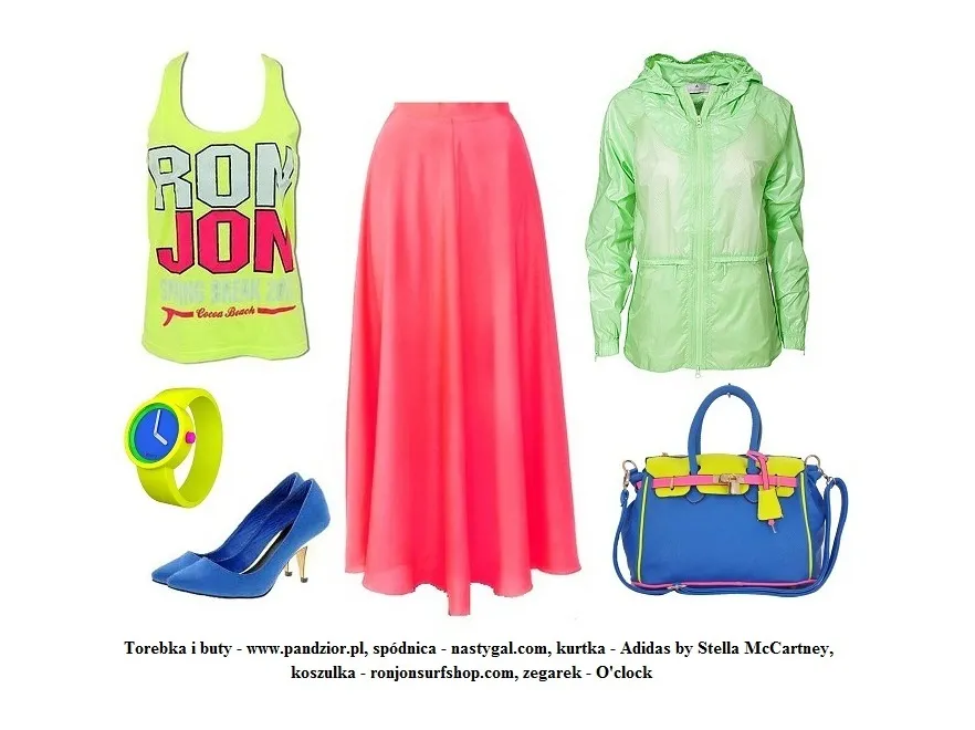 Neonowy total look