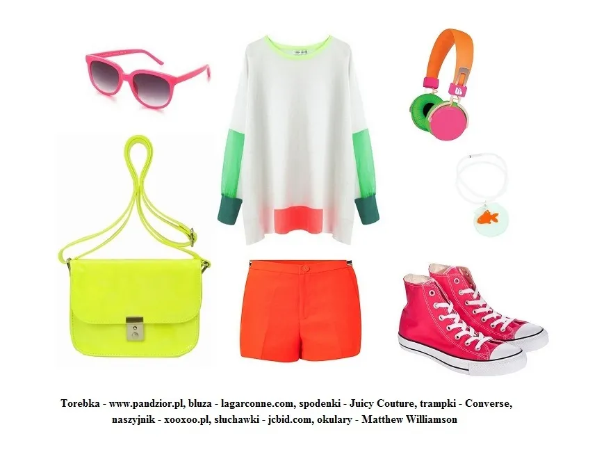 Neonowy total look