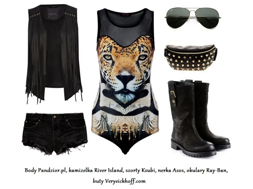 Bo body jest modne! Stylizacje w rockowym stylu na wiele okazji