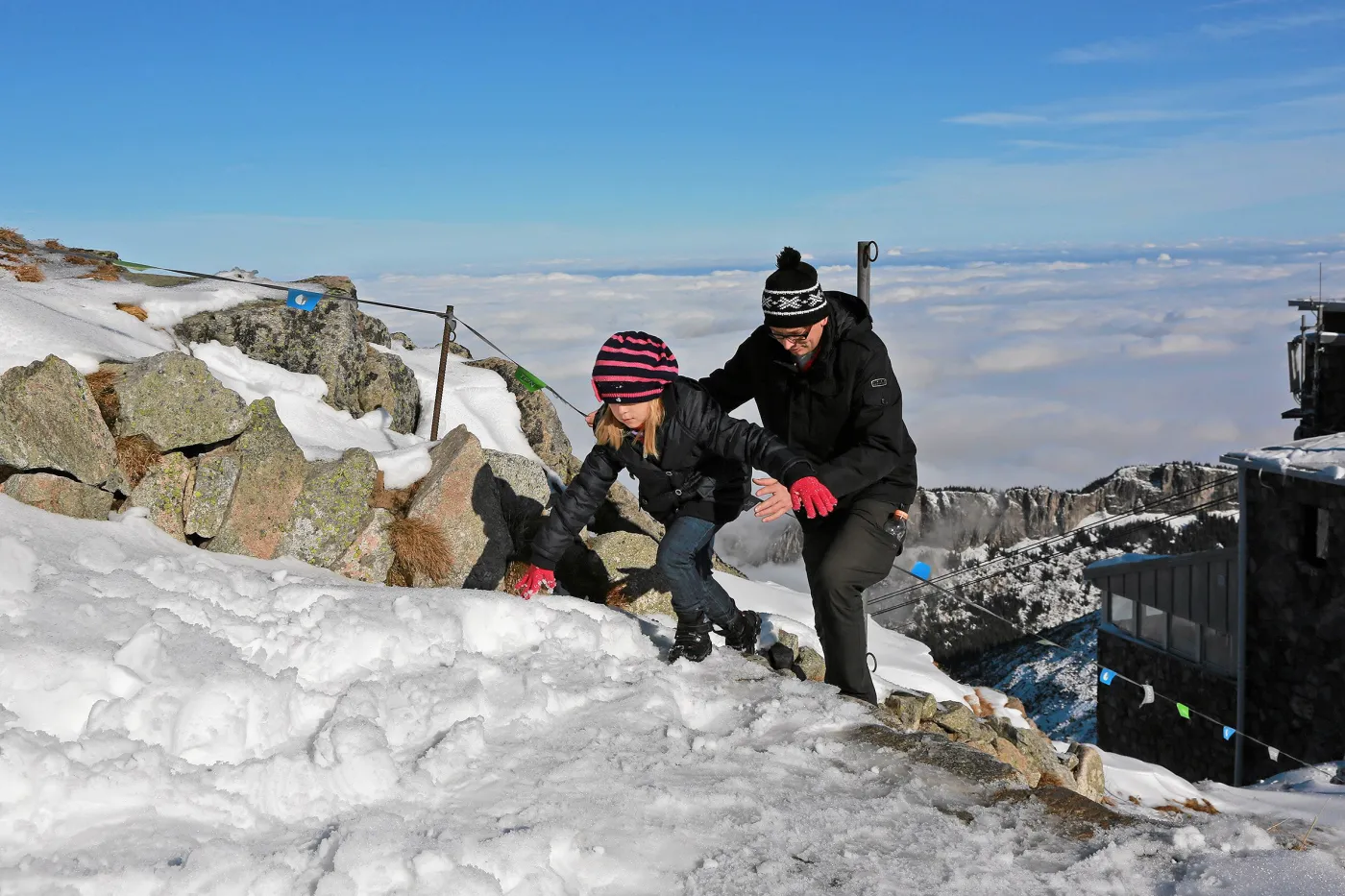 Tatry zima śnieg