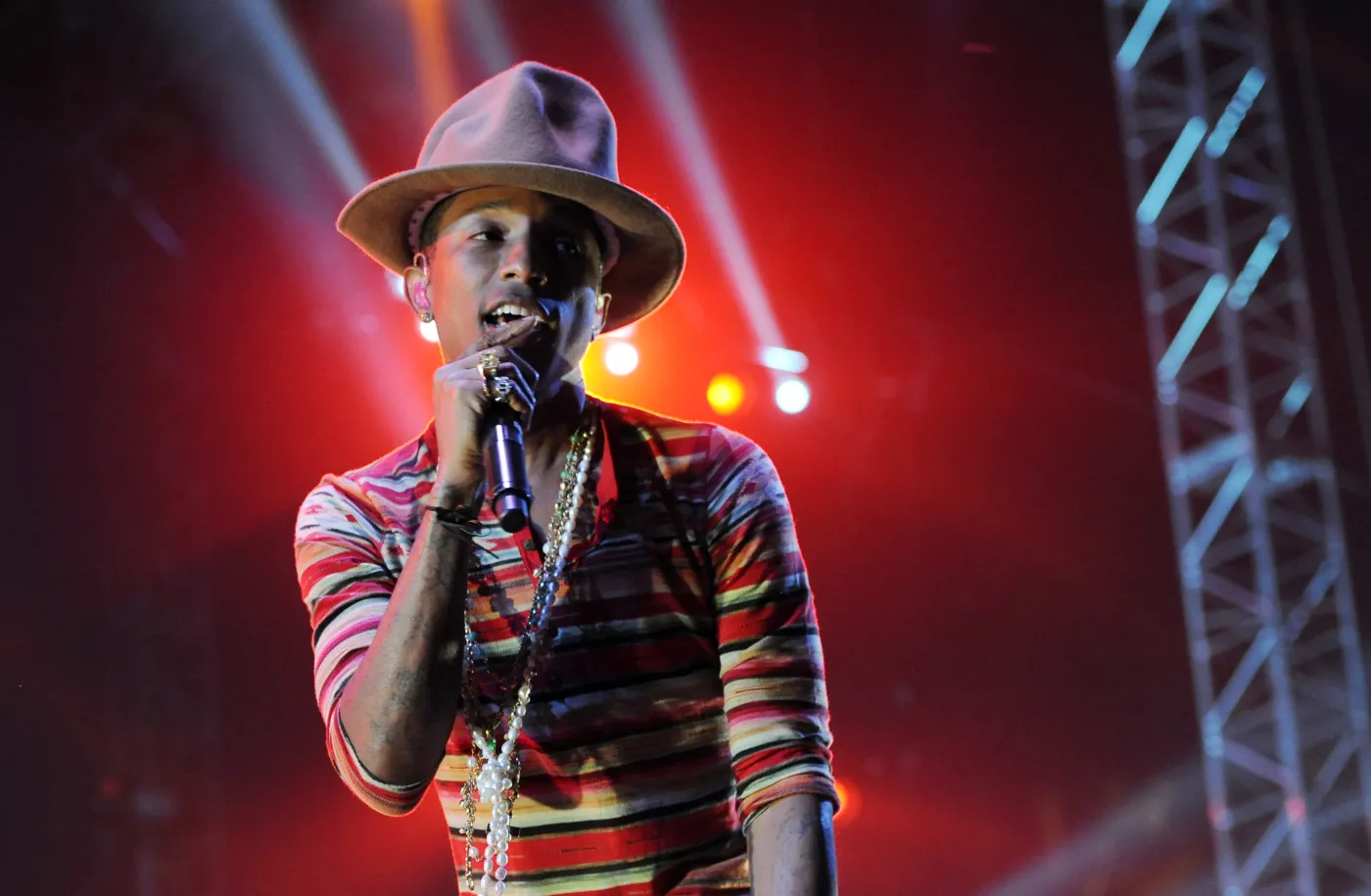 Pharrell Williams, autor hitu "Happy" wystąpi w Polsce