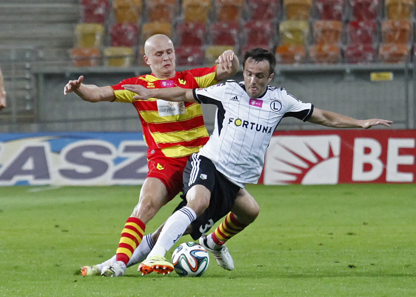 T-Mobile Ekstraklasa: Legia nie dała szans Jagiellonii