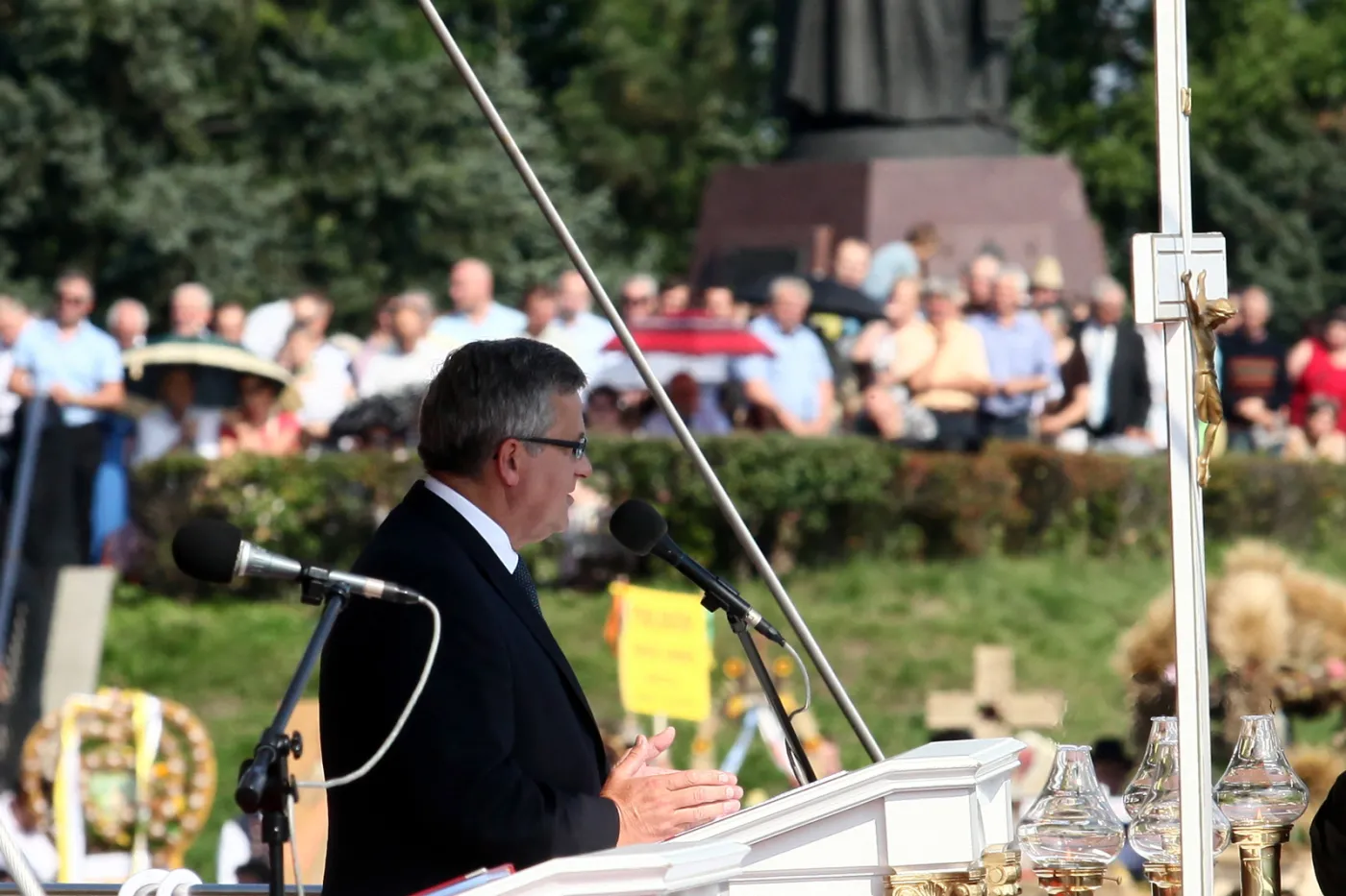Prezydent przemawiał na Jasnej Górze. Były też obietnice od rządu