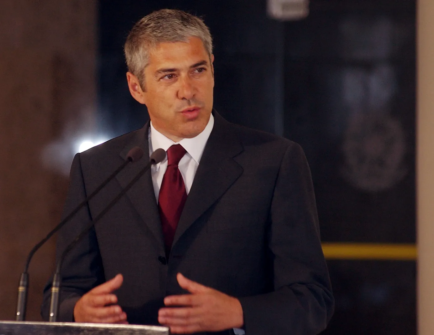 Jose Socrates (fot. "Josesocrates2006" autorstwa Antonio Cruz/ABr - Agência Brasil [1]. Licencja Creative Commons Attribution 3.0-br na podstawie Wikimedia Commons)