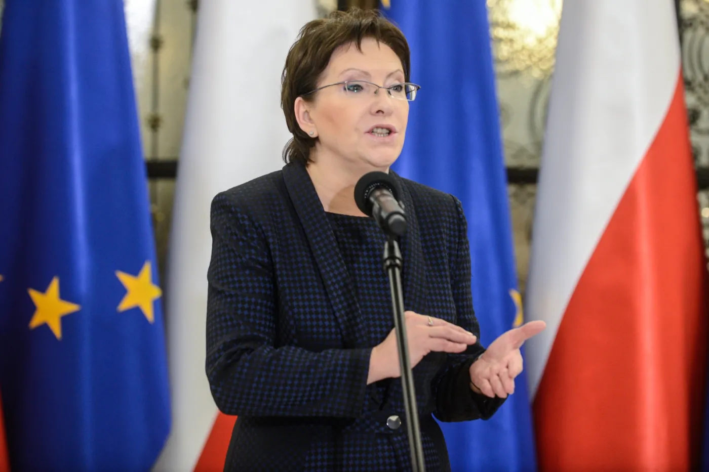 Premier Ewa Kopacz