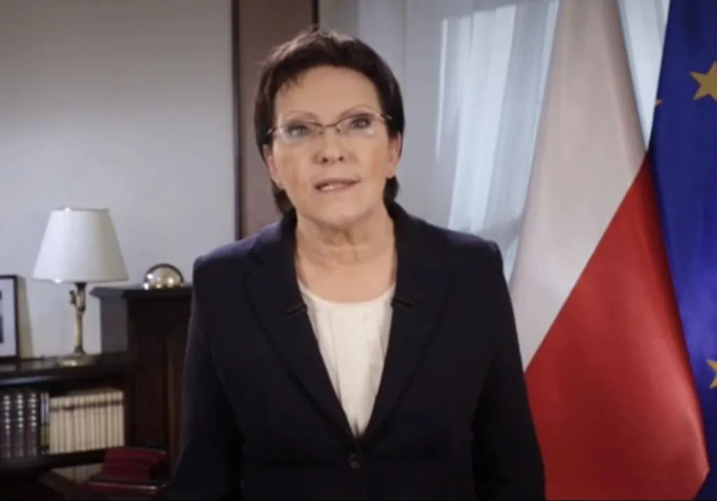 Premier Ewa Kopacz