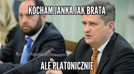 Palikot kocha Hartmana jak brata. MEMY DNIA