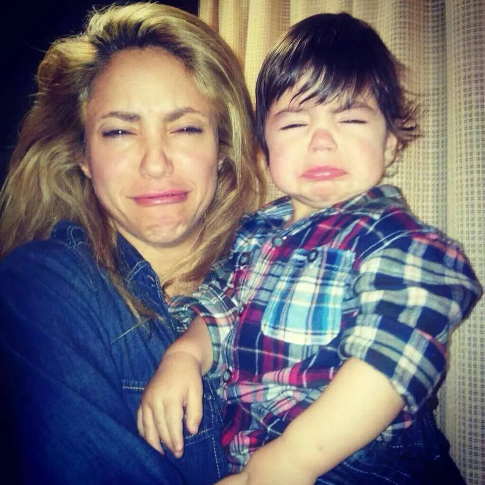 Shakira z synkiem