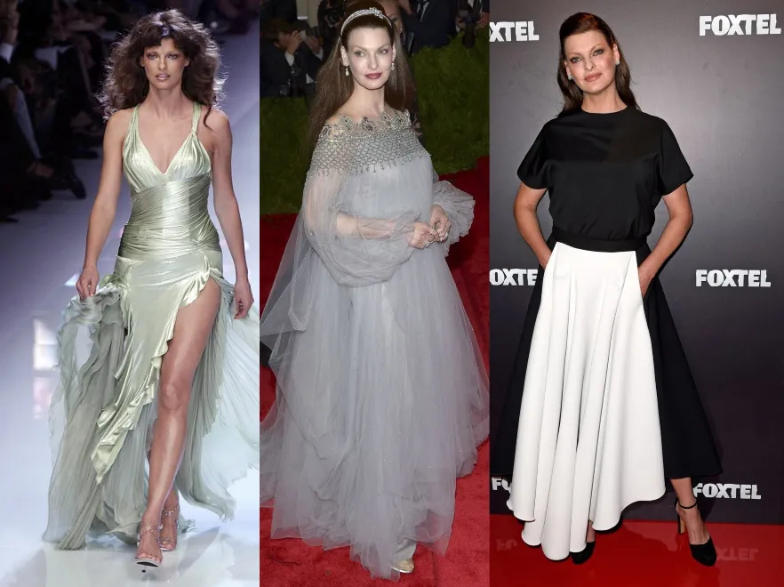 Linda Evangelista za chwilę skończy 50 lat. Tak się zmieniała ikona modelingu