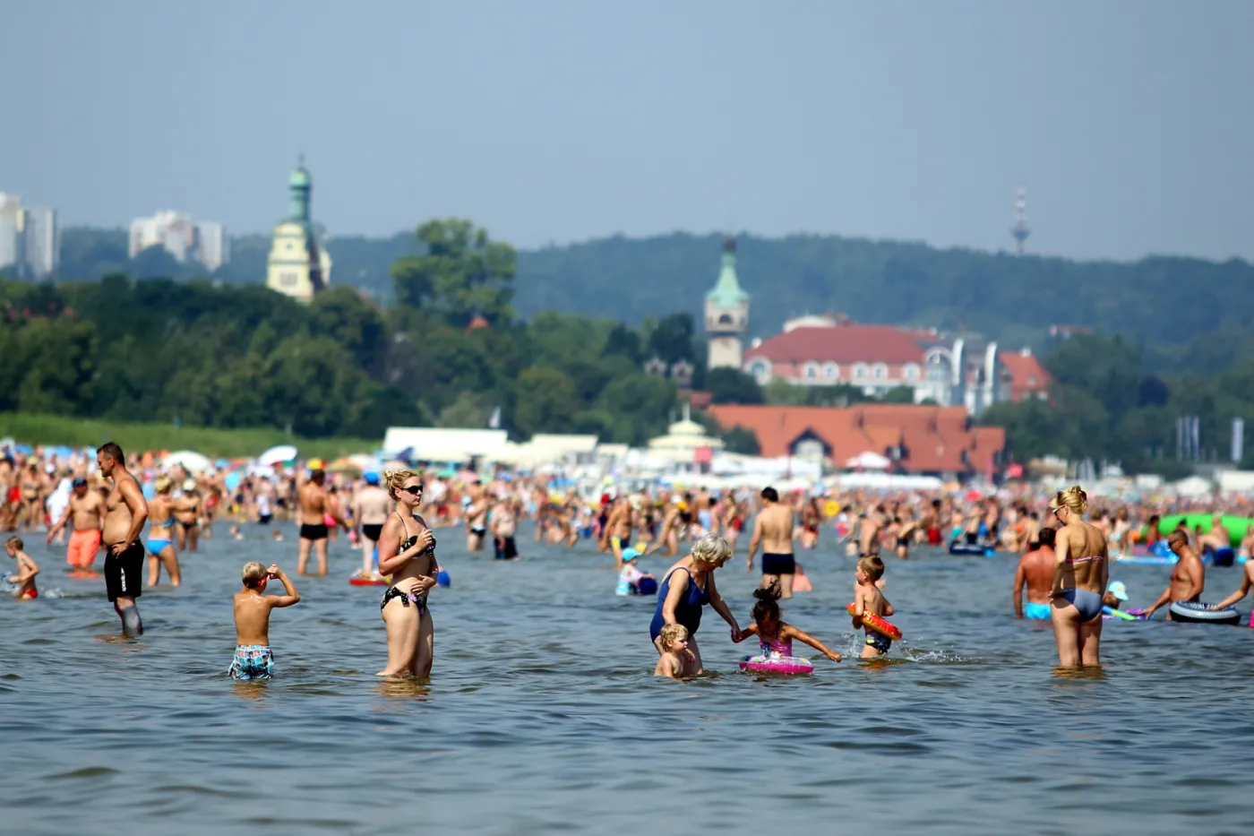 Plaża w Sopocie