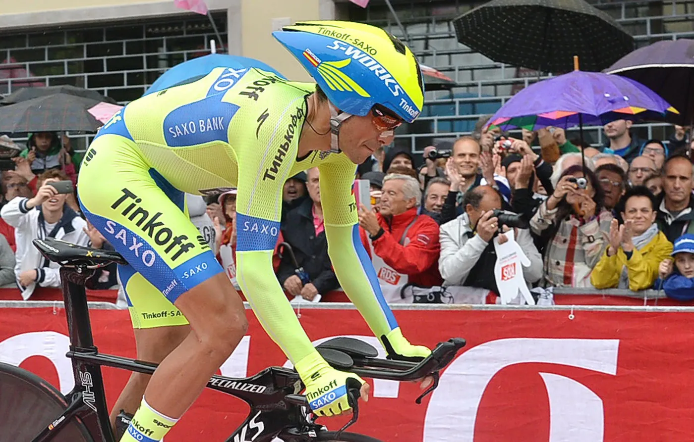 Giro d'Italia: Contador wrócił na pozycję lidera. Kiryjenka najlepszy w czasówce