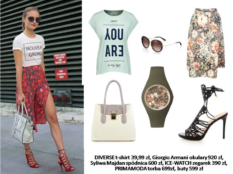Modna ulicznica. Letnie STYLIZACJE w klimacie street style