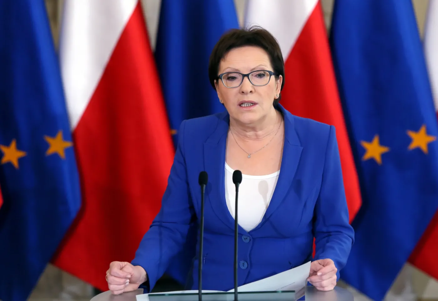 Premier Ewa Kopacz