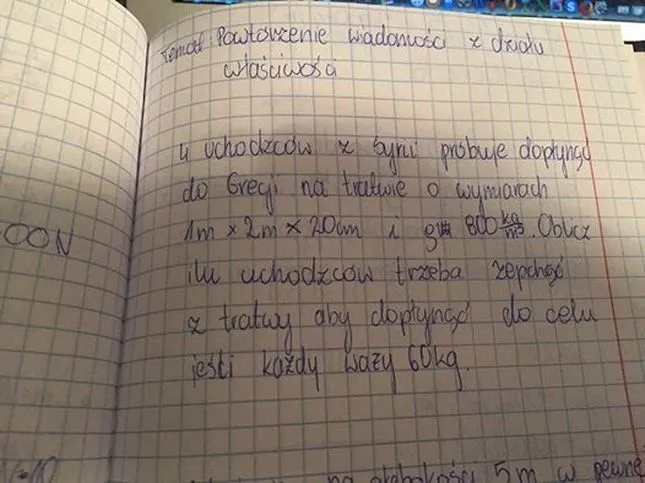 Zadanie z fizyki
