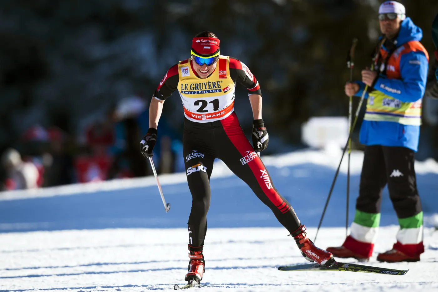 Tour de Ski: Tylko ćwierćfinał i na tym koniec. Justyna Kowalczyk odpadła w Oberstdorfie