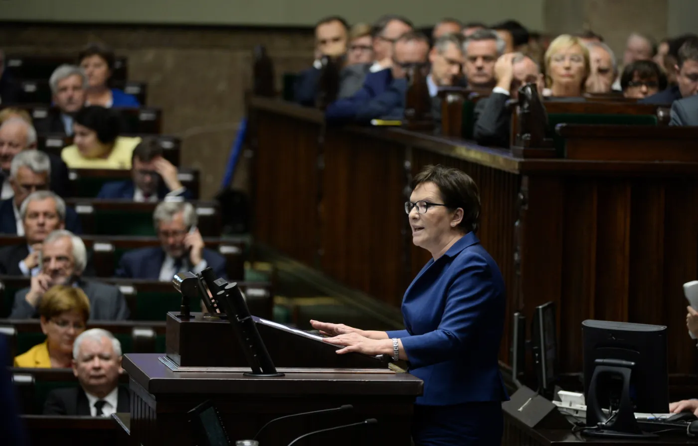 Premier Ewa Kopacz