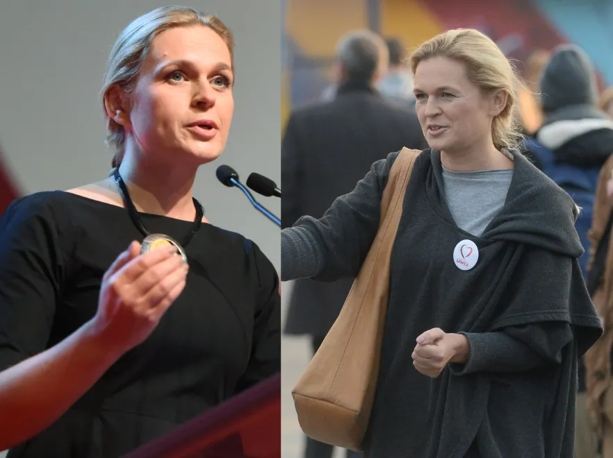 Z modą jej nie po drodze. Barbara Nowacka krzywdzi się ubraniami