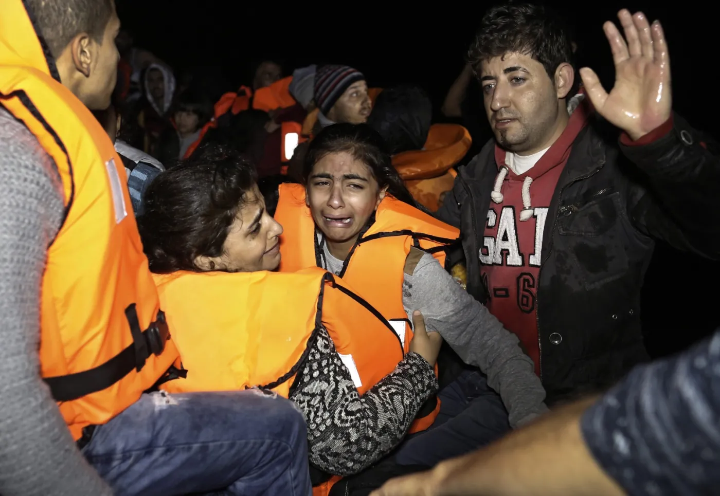 Uchodźcy na Lesbos