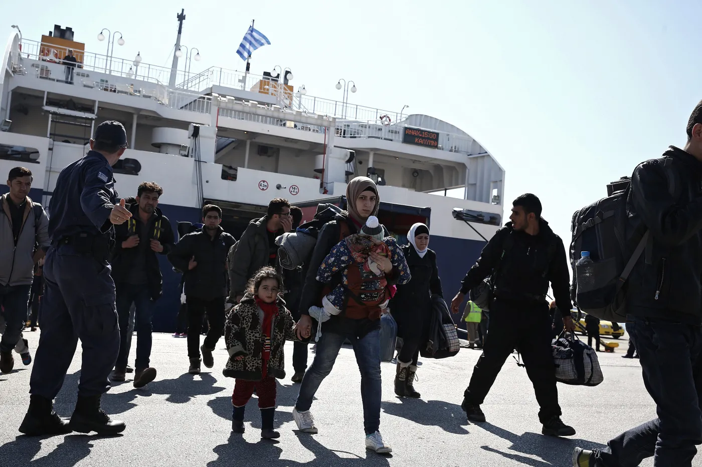 Imigranci w Grecji