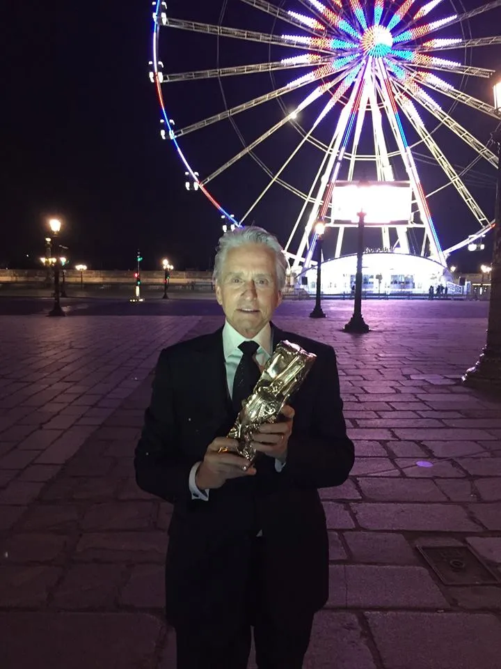 Michael Douglas doceniony w Paryżu