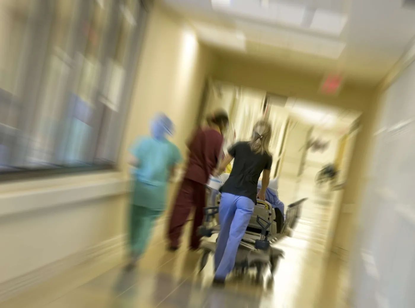 szpital korytarz