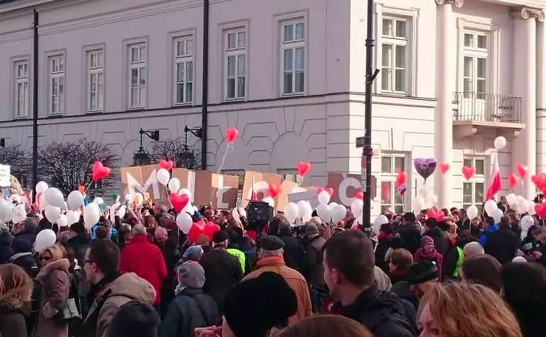 Manifestacja KOD