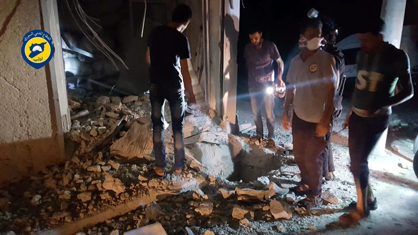 Atak gazem w Syrii