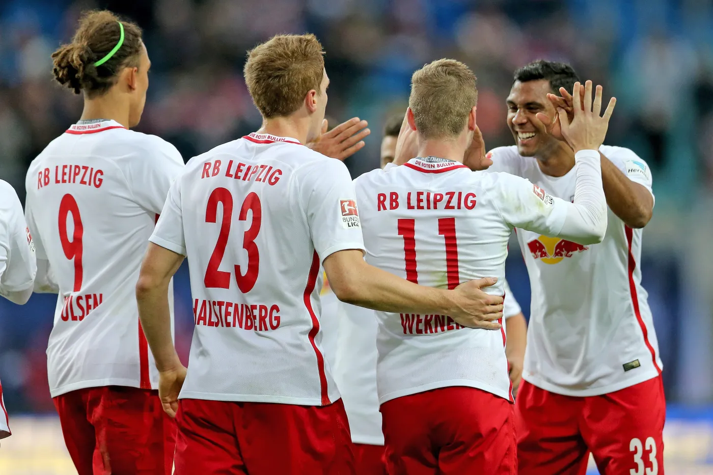 Liga niemiecka: RB Lipsk dogonił Bayern. Beniaminek zrównał się punktami z liderem