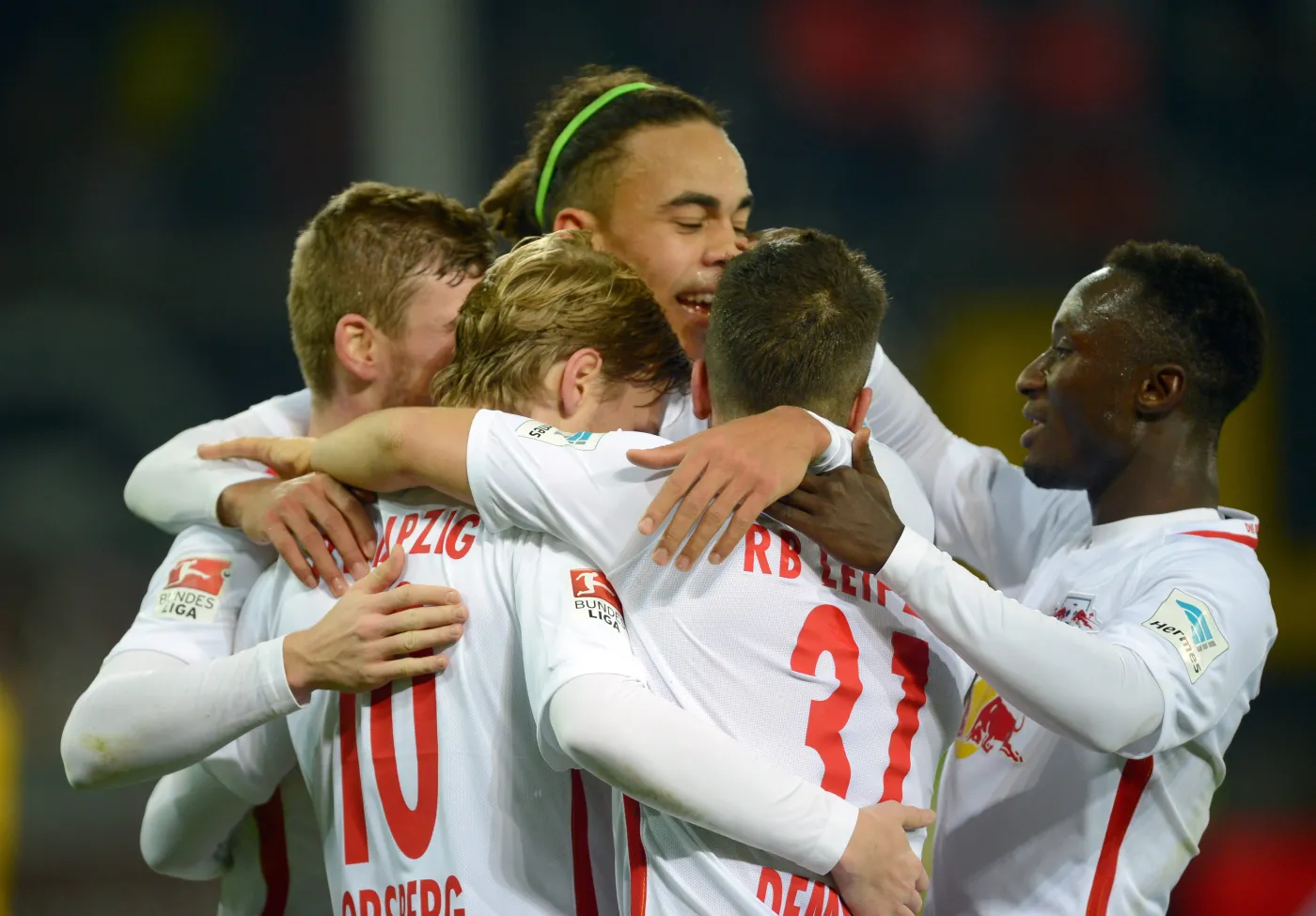 Liga niemiecka: Sensacyjny lider z Lipska nie zwalnia tempa
