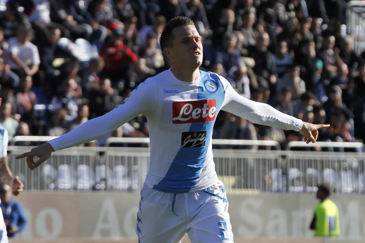 Liga włoska: Bramka Piotra Zielińskiego. Napoli rozgromiło Cagliari 