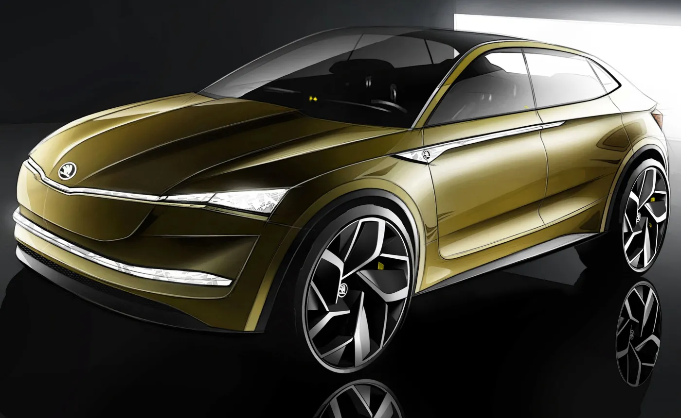 Skoda Vision E już gotowa. Tak wygląda pierwszy w historii czeskiej marki samochód elektryczny. Zasięg?