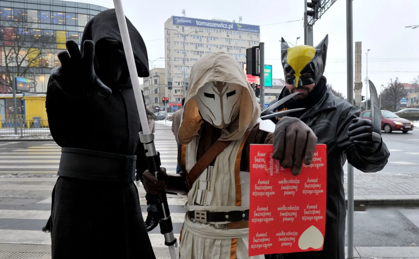 Wolontariusze WOŚP