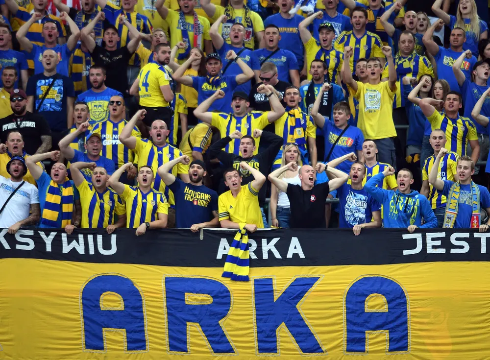 Kibice Arki Gdynia