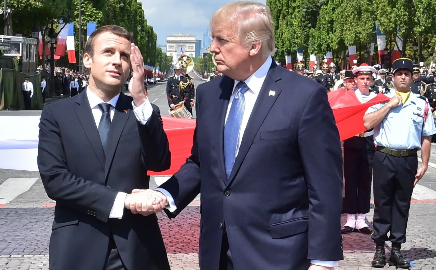 Macron i Trump