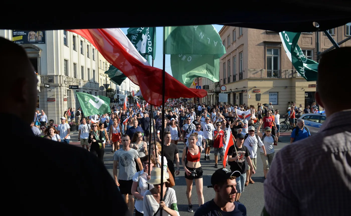 Manifestacja ONR 