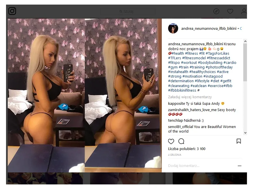 Czy tak powinno wyglądać zdrowe ciało...? Oto słowacka "królowa fitnessu"