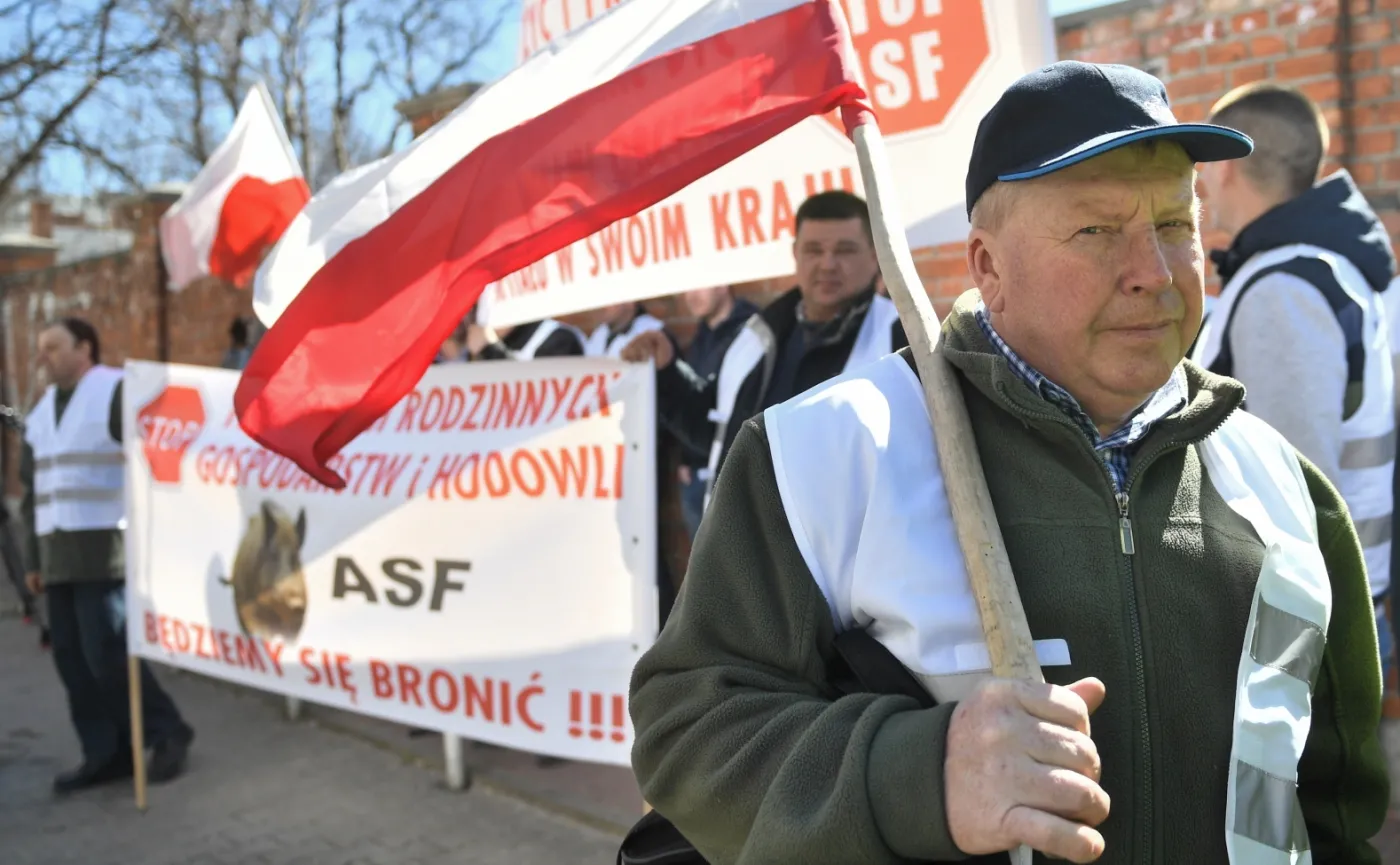 protest rolników