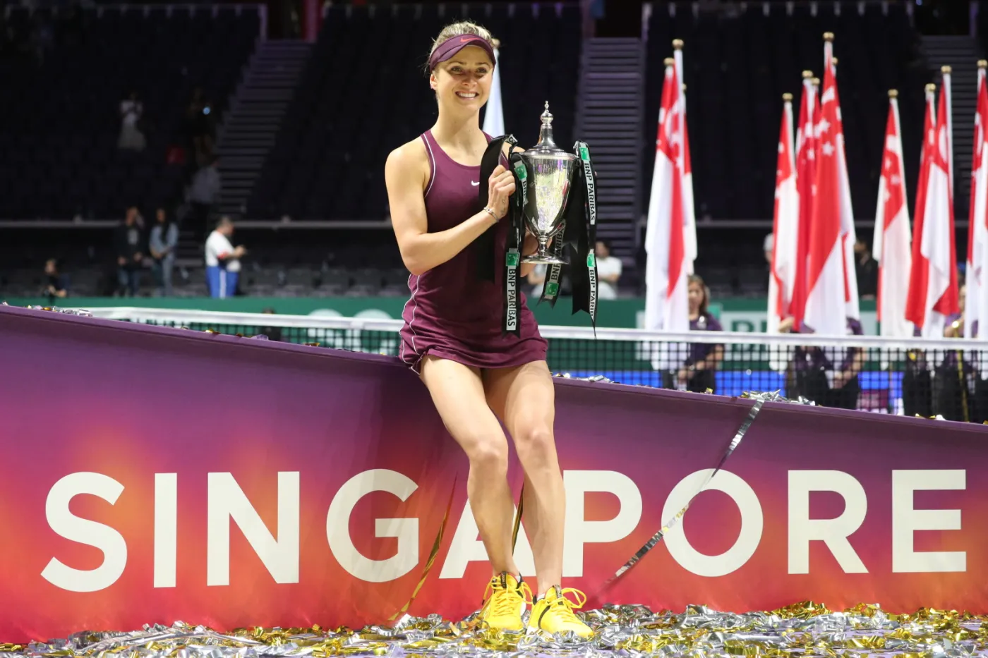 Jelina Switolina po raz pierwszy w karierze wygrała WTA Finals