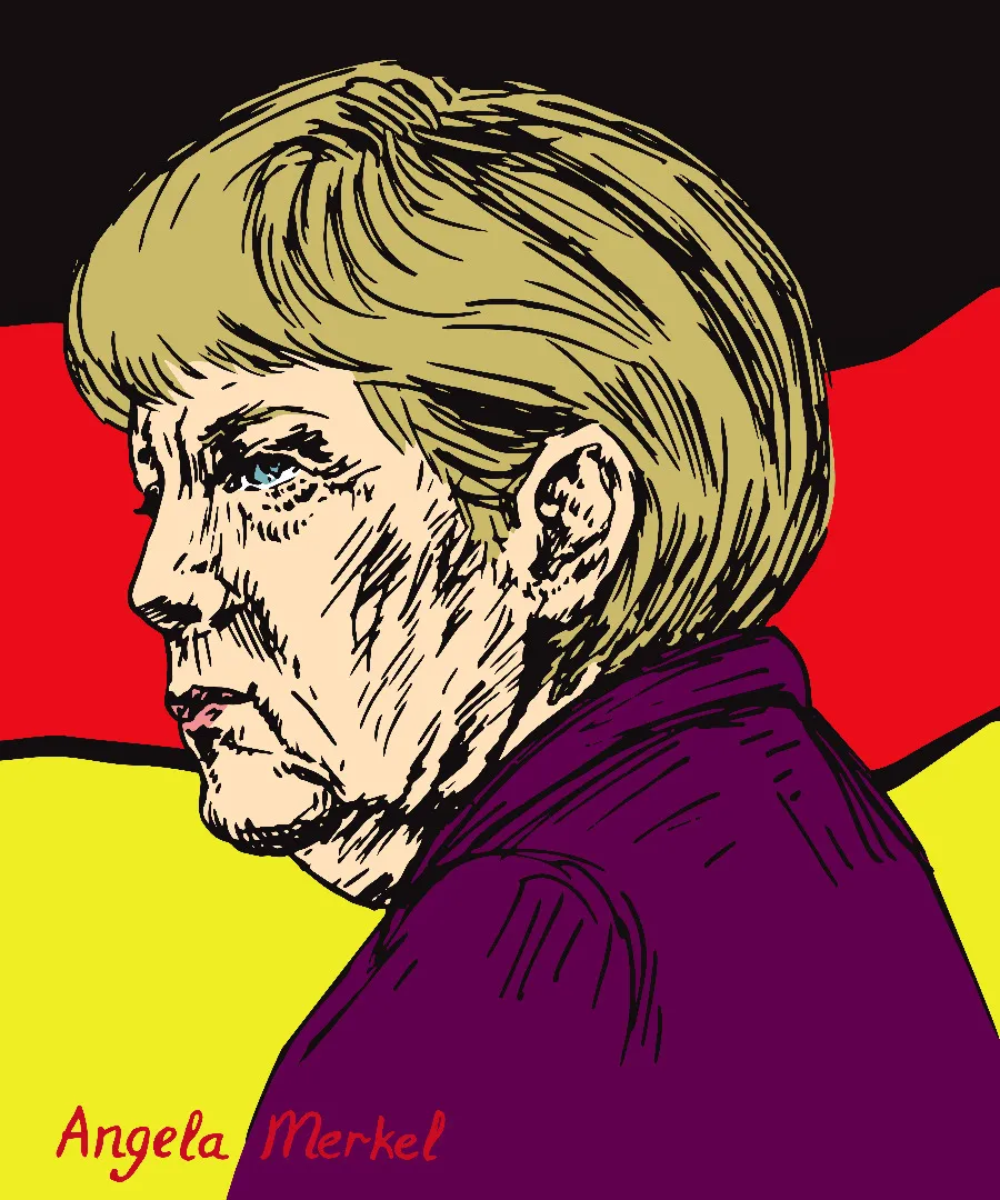 Angela Merkel P.S.Art-Design-Studio  Shutterstock.com