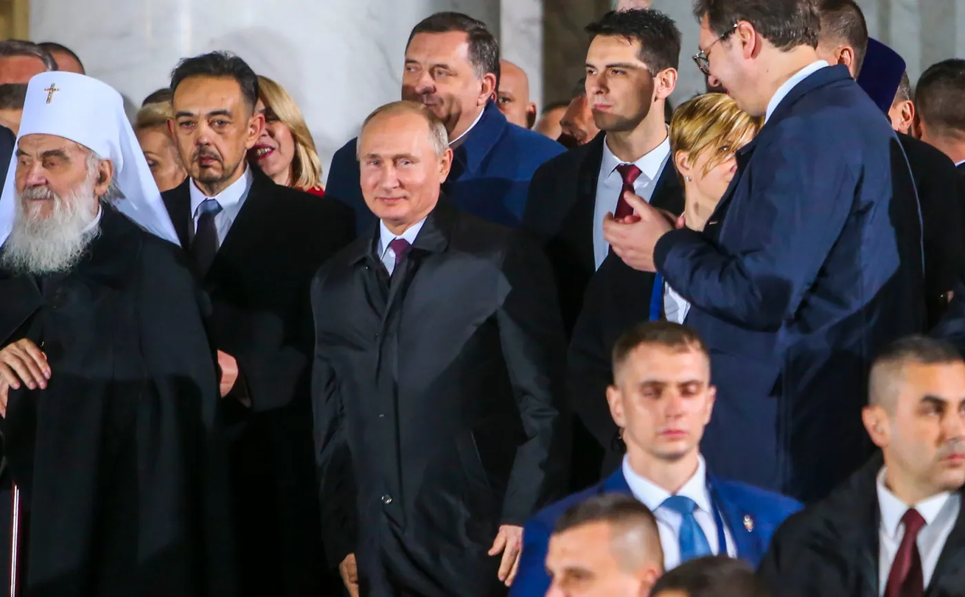 Putin w Serbii