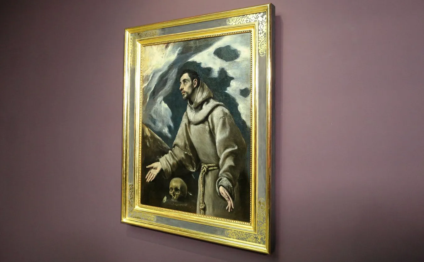 Obraz "Ekstaza św. Franciszka" autorstwa hiszpańskiego malarza El Greco