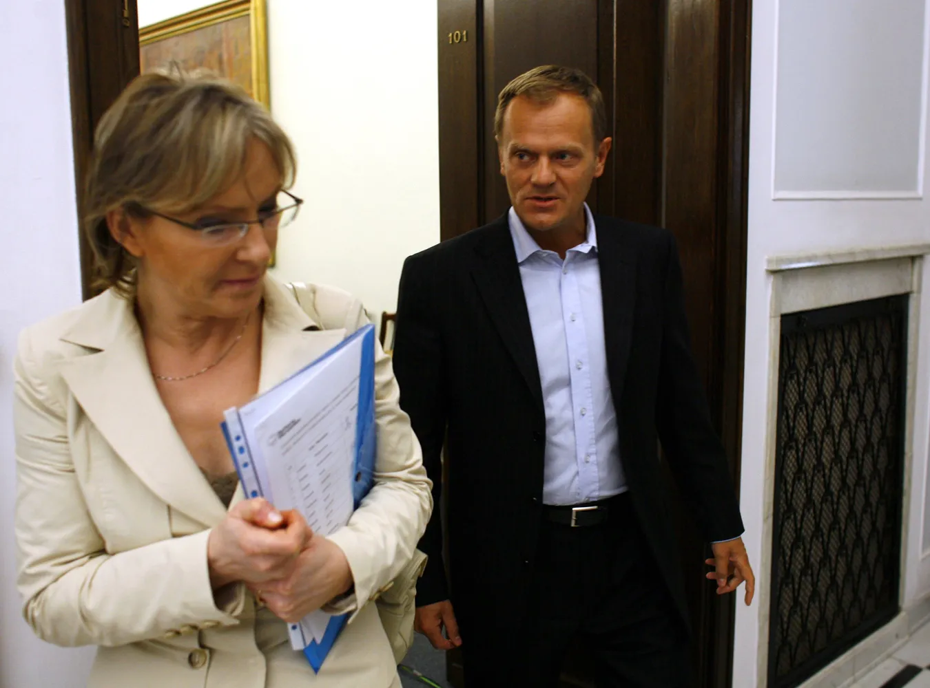 Ewa Kopacz i Donald Tusk