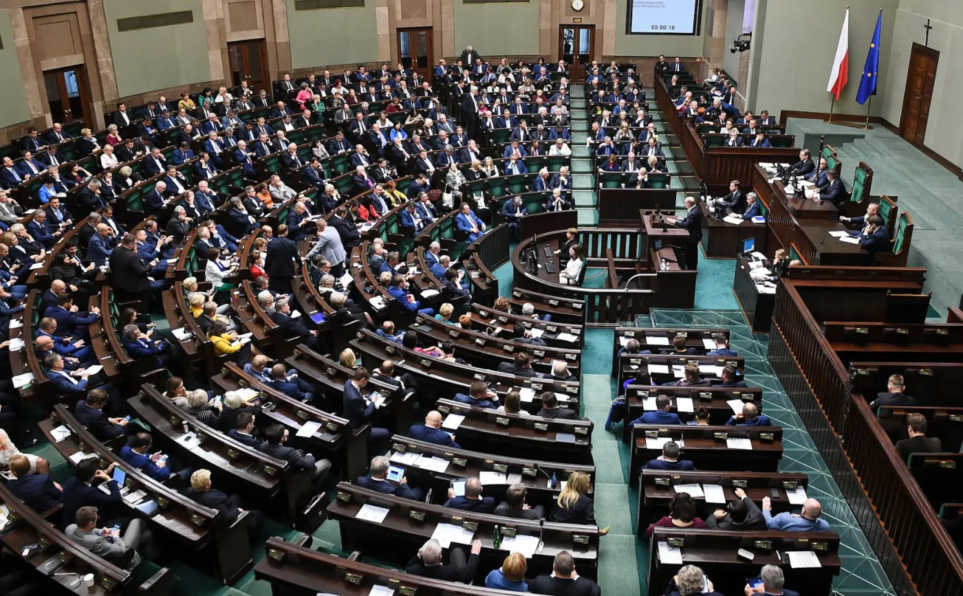 Posłowie w Sejmie