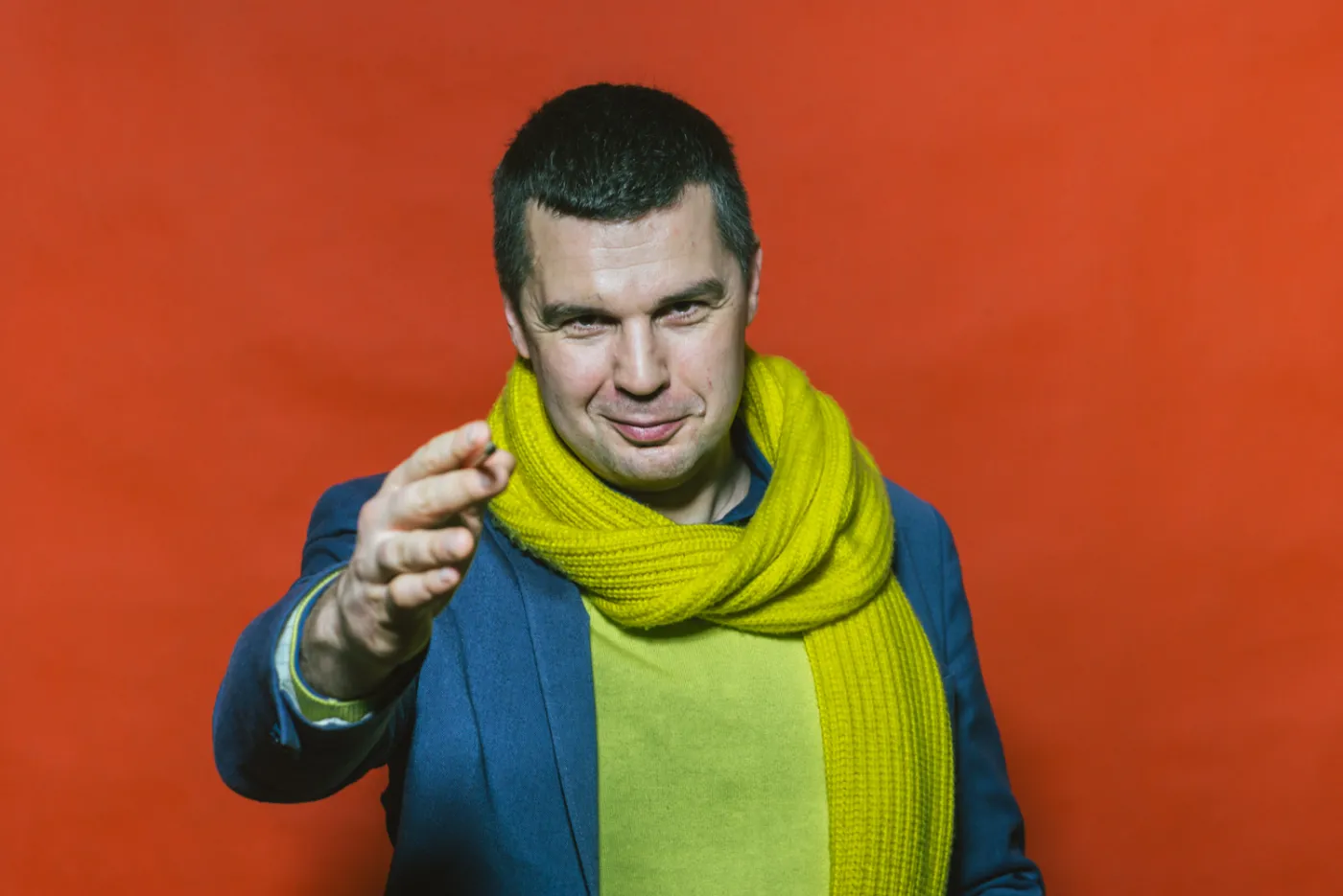 Michał Rachoń Fot. Maksymilian Rigamonti