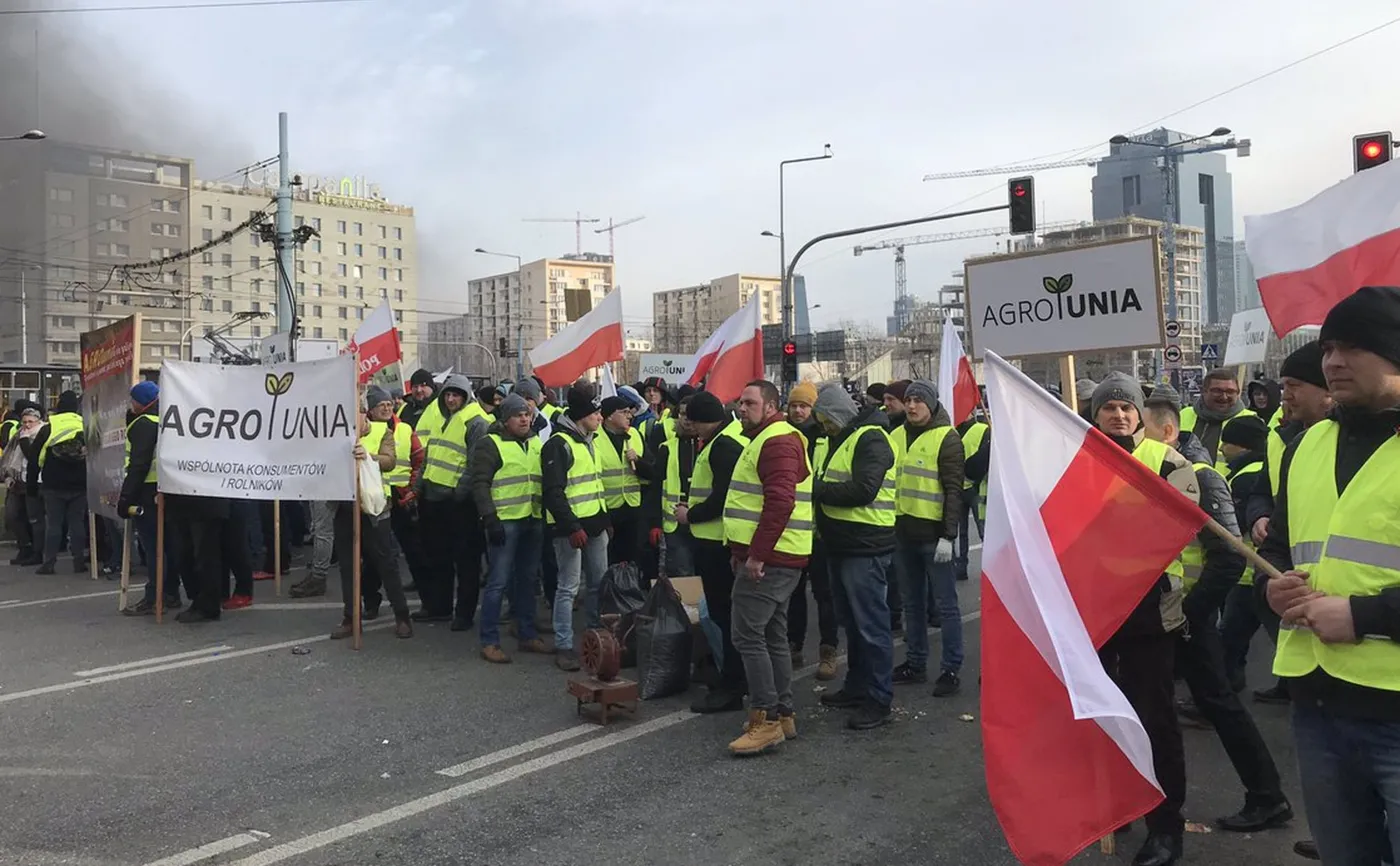 protest rolników