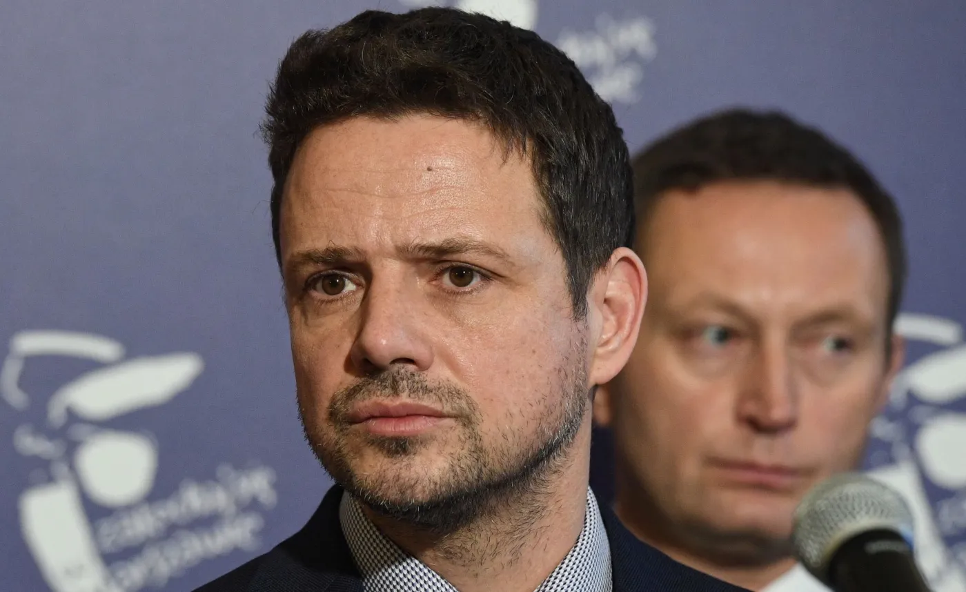 Prezydent m.st. Warszawy Rafał Trzaskowski  i wiceprezydent Paweł Rabiej 