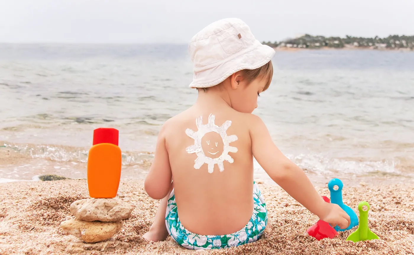 Dziecko na plaży