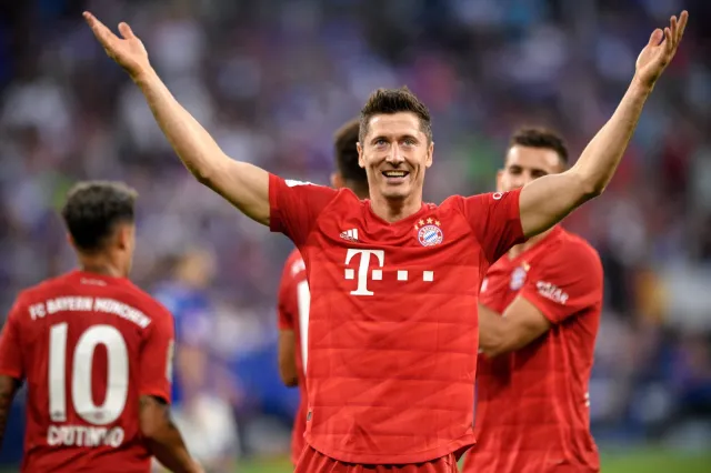 Robert Lewandowski piłkarzem kolejki według "Kickera". Po hat-tricku nie mogło być inaczej...