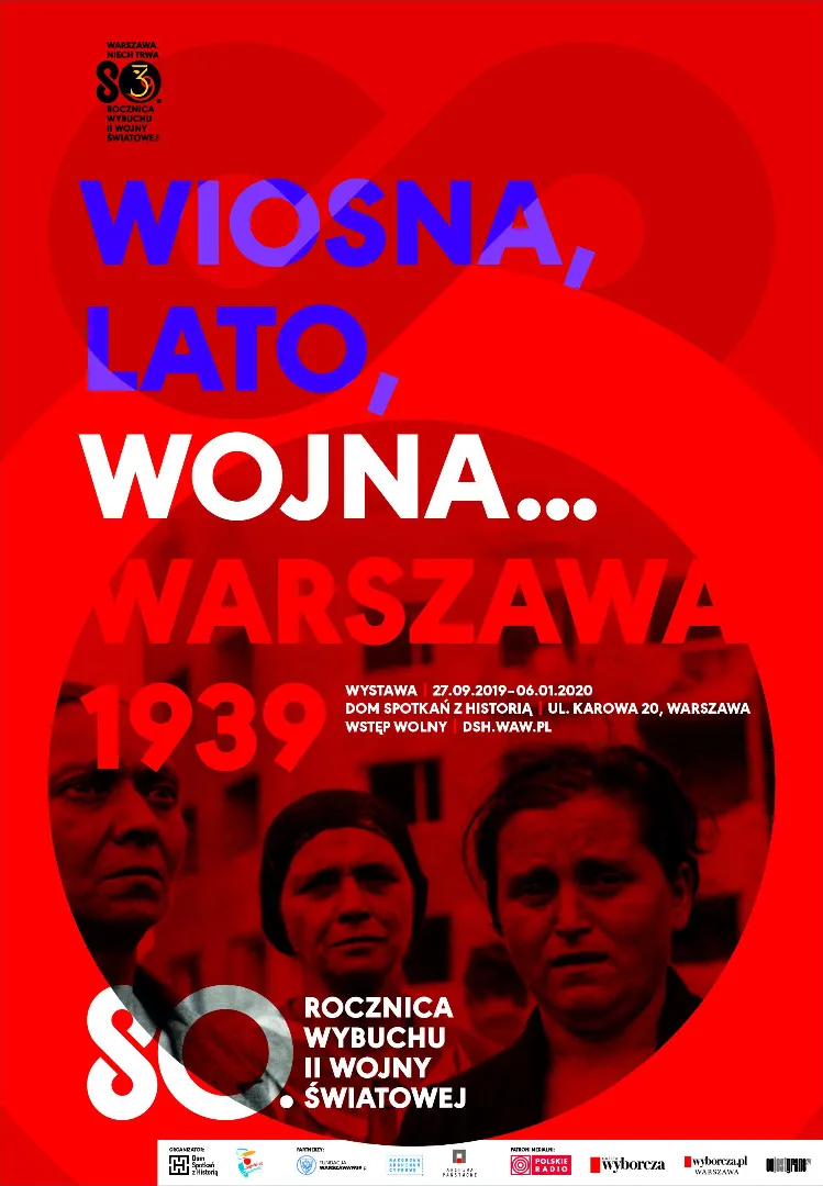 Plakat Warszawa. Niech Trwa