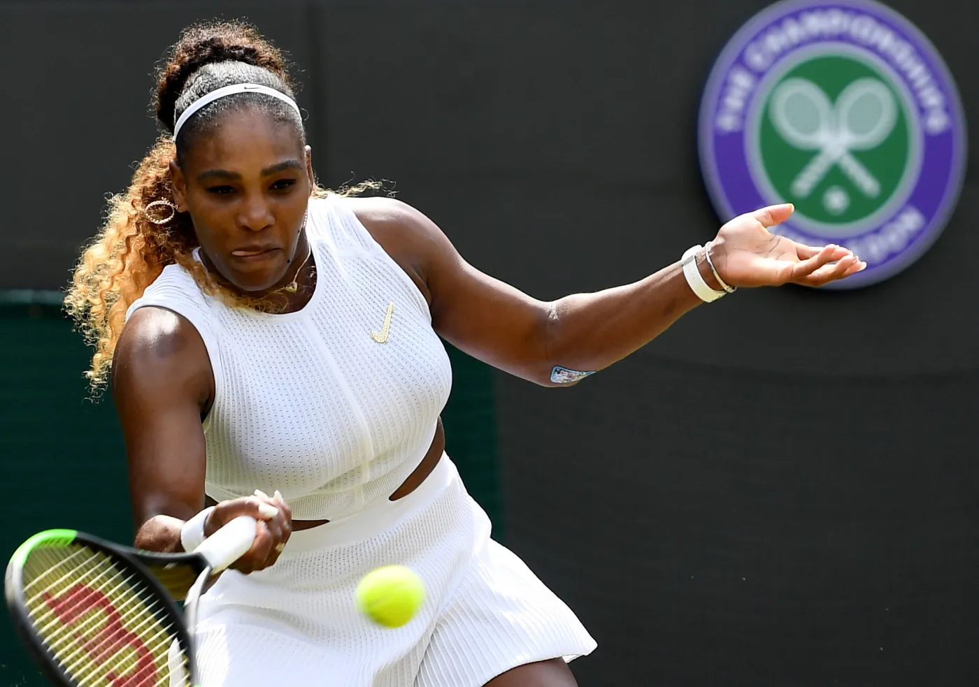 Wimbledon: Serena Williams ukarana za uszkodzenie kortu